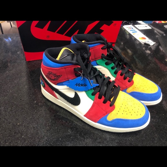 Jordan 1s sz 10.5 muti colors